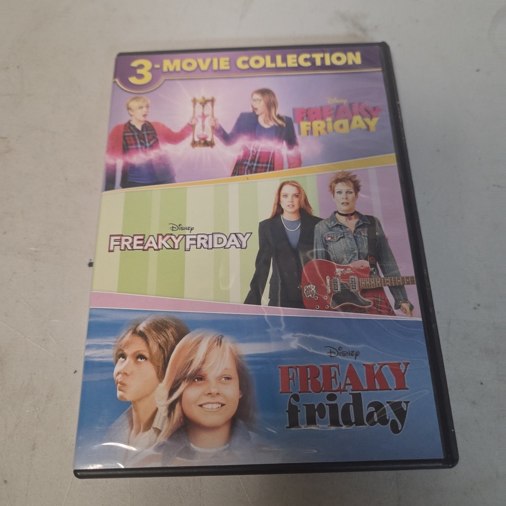 Freaky Friday 3-Movie Collection (3-DVD Set) 1976 2003 2018 Disney Channel